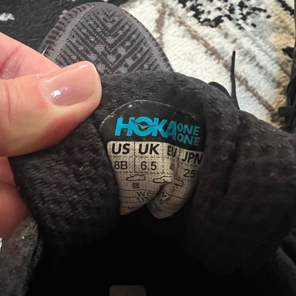 HOKA Clifton 9 - Black/Rose Gold - Picture 6 of 6